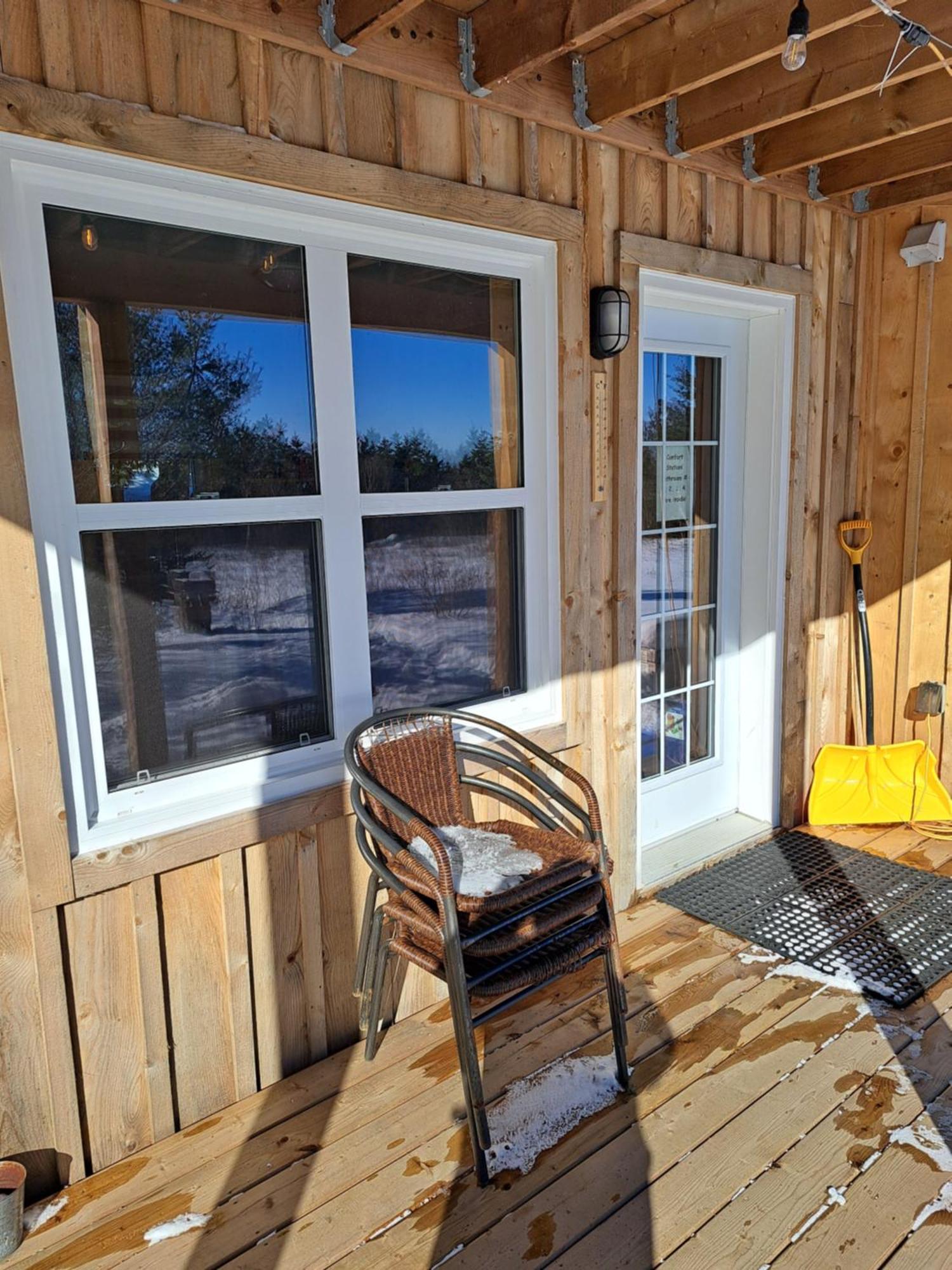 The Zzzz Moose Camping Cabins Birch Plain Bagian luar foto