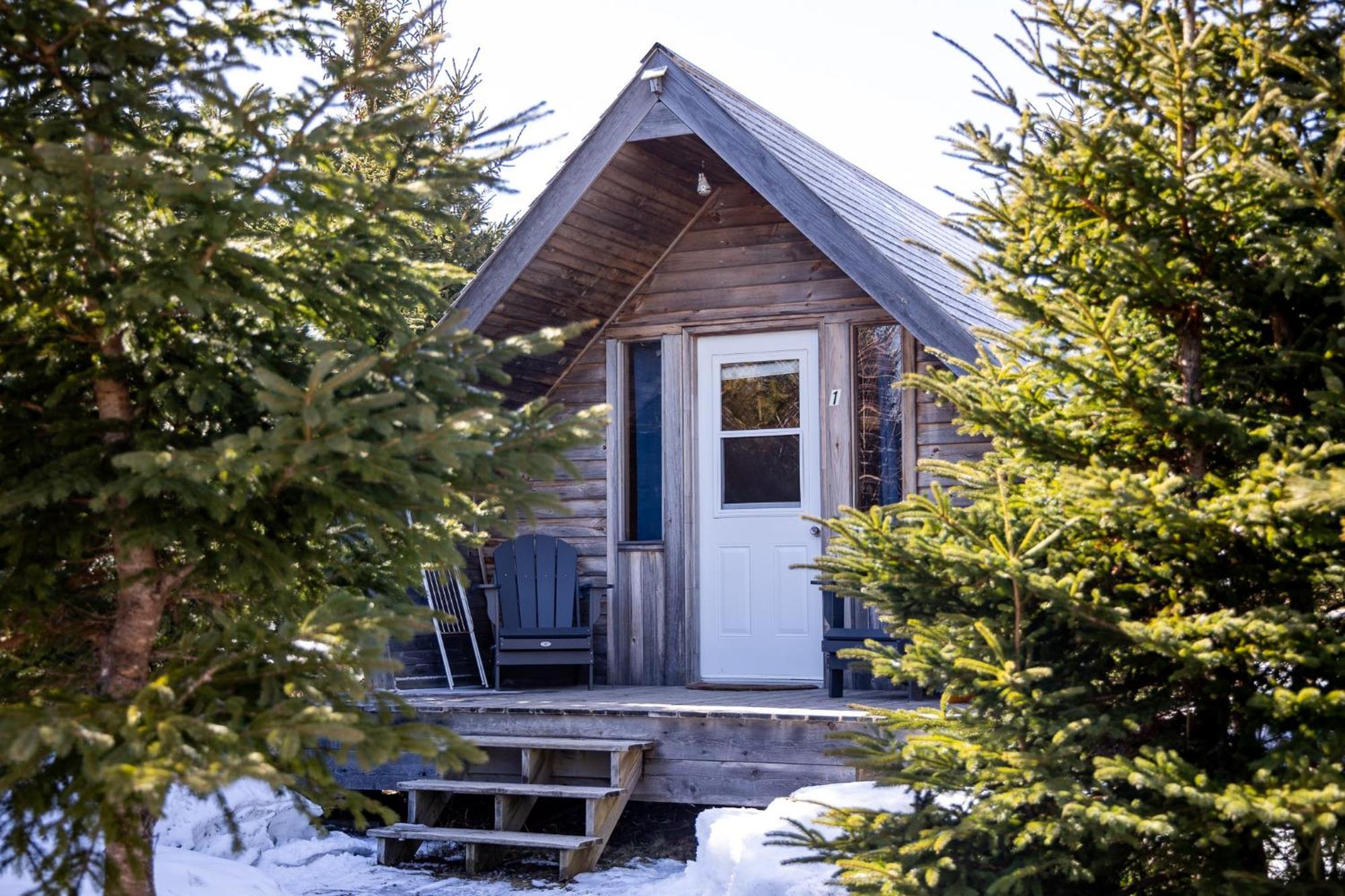 The Zzzz Moose Camping Cabins Birch Plain Bagian luar foto
